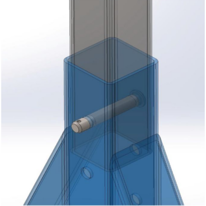 Fabricación de atril modificable para cambio de bandas transportadoras