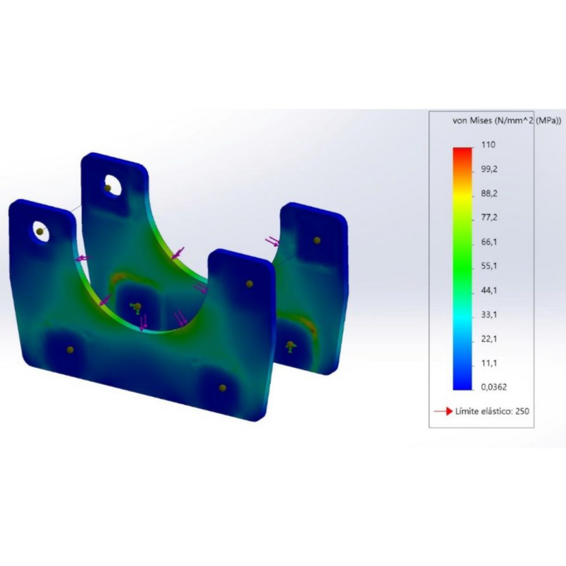 Fabricación de atril modificable para cambio de bandas transportadoras