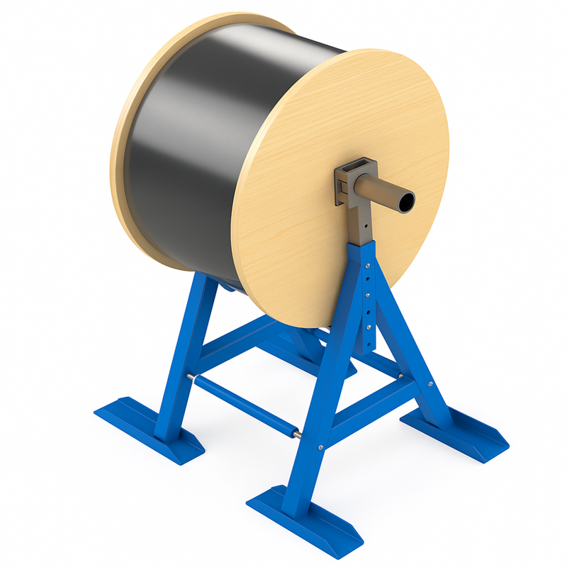 Fabricación de atril modificable para cambio de bandas transportadoras